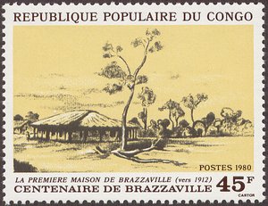 1ere maison de Brazzaville 1912