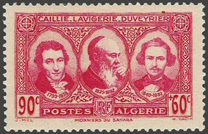 Caillié, Mgr Lavigerie, Duveyrier