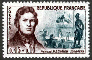 Daumier, lithographe carricaturiste