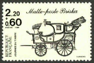 Malle-poste Briska 1838