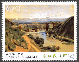 Pont de Narni, par Corot