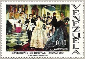 Mariage de Simon Bolivar