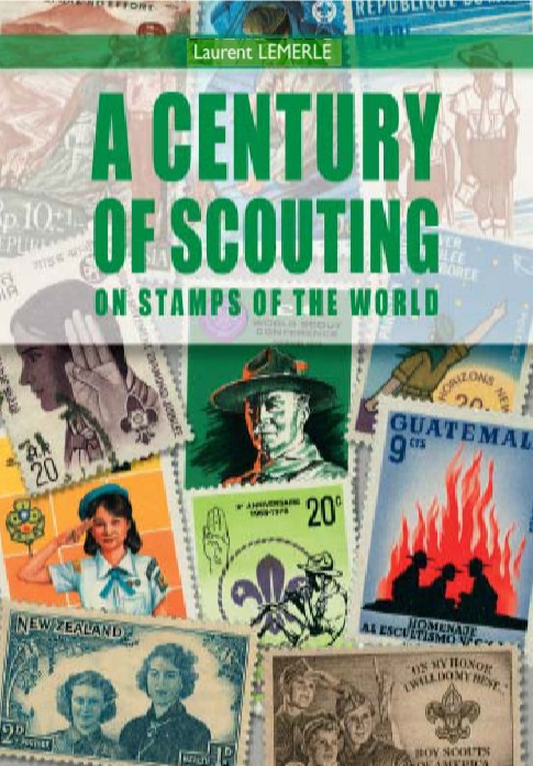 Scout stamps book